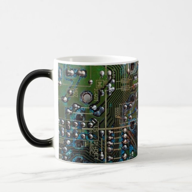 Mug Magic Musique de carte de circuit (Gauche)