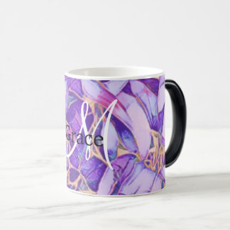 Mug Magic Musique De Fleur D'Or Purple Et Faux