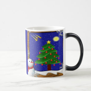 Mug Magic Musique de Noël bleue