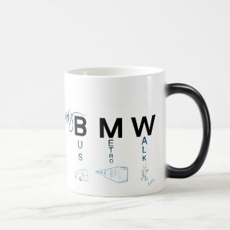Mug Magic My BMW - Bus, Metro, Walk