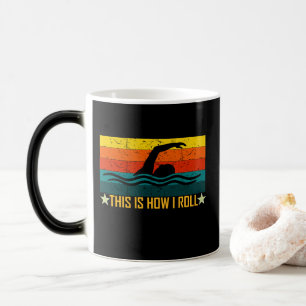 Mug Magic Nager C'est comme ça que je roule Drôle
