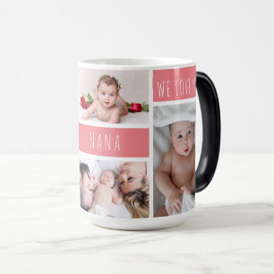Mug Magic Nana We Love You Photo Collage