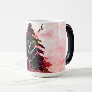 Mug Magic Nature Breeze Arbre Terre Éperviers Roses