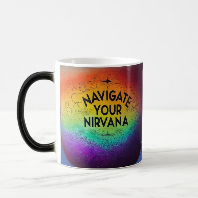 Mug Magic Naviguez sur votre Nirvana (Gauche)