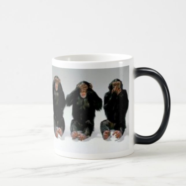 Mug Magic N'entendez aucun evilSee aucun evilspeak aucun mal (Droite)