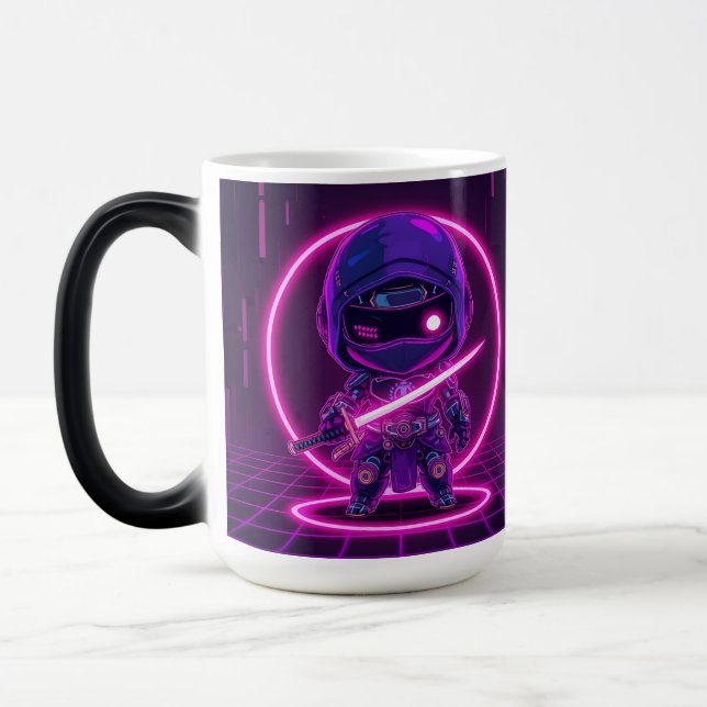 Mug Magic Neon Robotic Ninja (Gauche)