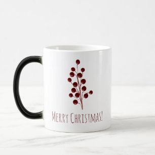 Mug Magic Noël aux cerisiers rouges