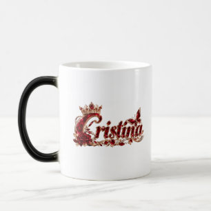 Mug Magic Nom de luxe Christina Ruby Crystal