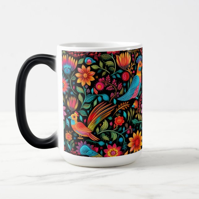 Mug Magic Nom motif mexicain moderne (Gauche)