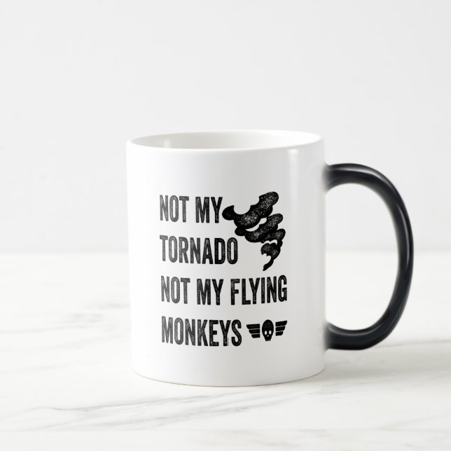Mug Magic Non ma tornade non mes singes de vol (Droite)