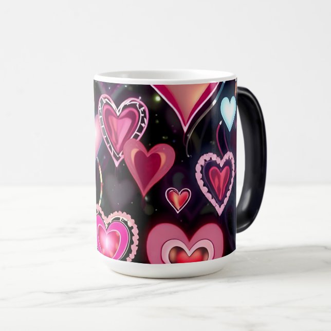 Mug Magic Note d'amour (Devant droit)