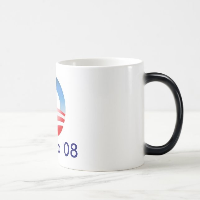 Mug Magic ObamaLogo, Obama '08 (Droite)
