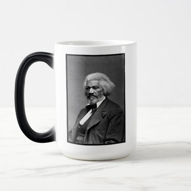 Mug Magic Old Fr3d3rick Bailey Douglas African American Hero (Gauche)