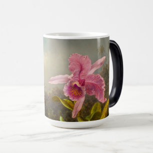 Mug Magic Orchidée avec deux colibris Heade