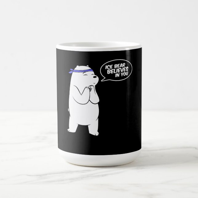 Mug Magic Ours De Glace Croit En Vous Ours Polaire Lover (Centre)