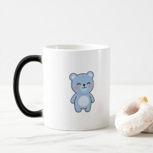 Mug Magic Ours Relaxé Style Kawaii Minimaliste