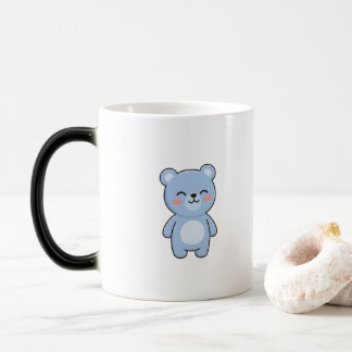 Mug Magic Ours Relaxé Style Kawaii Minimaliste