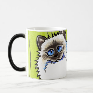 Mug Magic Paires de chats de Ragdoll de -Laisse Art™ de