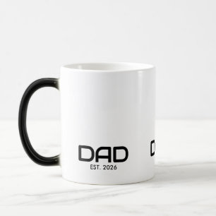 Mug Magic Papa a établi un nouveau cadeau pour papa