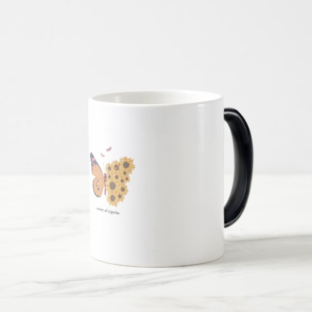 Mug Magic Papillon (Devant droit)