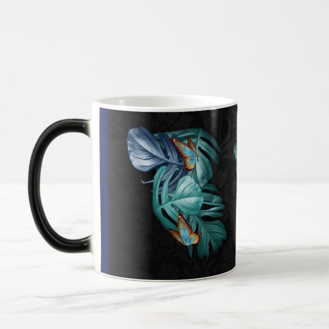 Mug Magic Papillons du Paradis/Turquoise tropicale (Gauche)