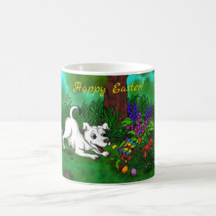 Mug Magic Pâques - Chiot Capo et Papillon