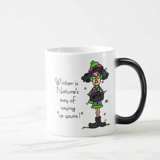 Mug Magic Pas un fan d'hiver (Droite)