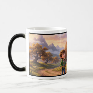 Mug Magic Passé Résonnant Garçon Fantaisiste et Bison