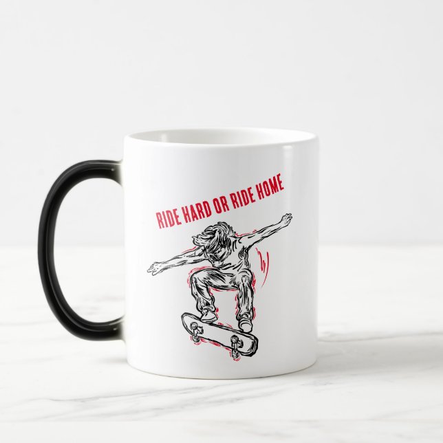 Mug Magic Patinage en vol - Planche à roulettes (Gauche)