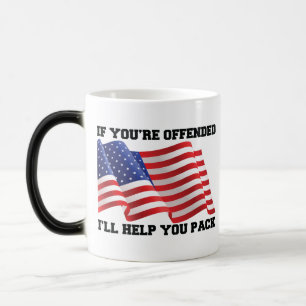 Mug Magic patriote américain