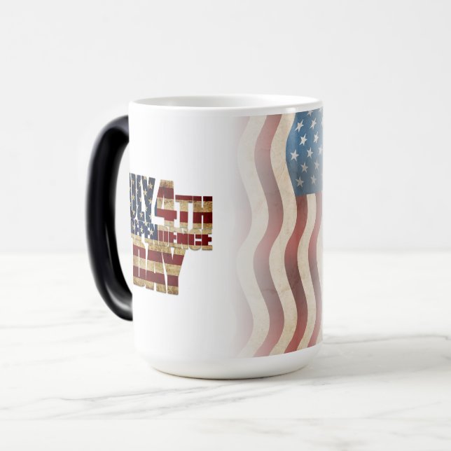 Mug Magic Patriotique Juillet 4 (Devant gauche)