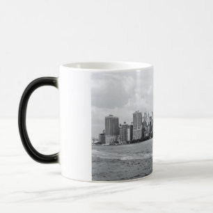 Mug Magic Paysage urbain en noir et blanc