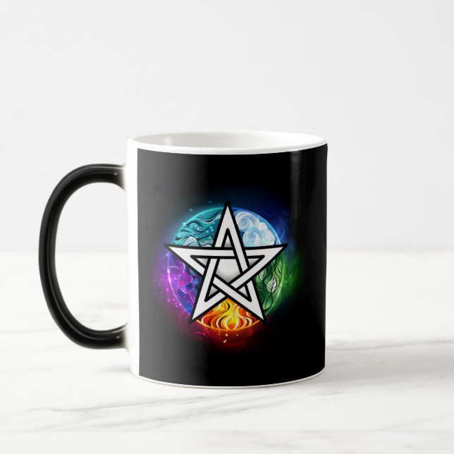 Mug Magic pentagramme du Wiccan (Gauche)