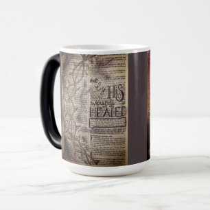 Mug Magic Percée / Par ses traits, nous sommes guéris muet