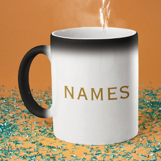 Mug Magic Personnalisé avec le nom de famille ou le surnom