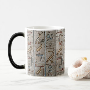 Mug Magic Pharaons de l'Égypte antique Texte de hiéroglyphes