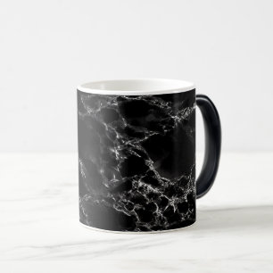 Mug Magic Pierre de marbre noir branchée