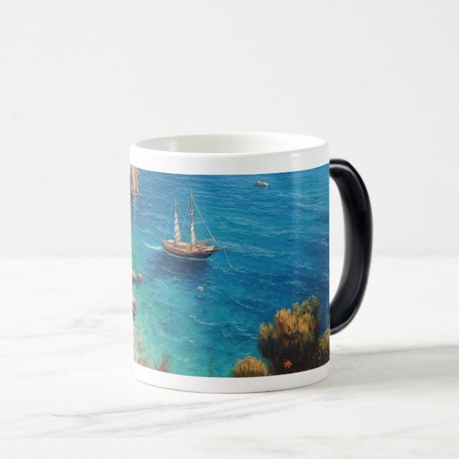 Mug Magic Plage en Grèce  (Devant droit)
