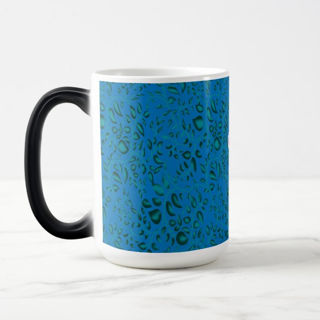 Mug Magic police, art, magenta, symbole, cercle, motif, logo (Gauche)