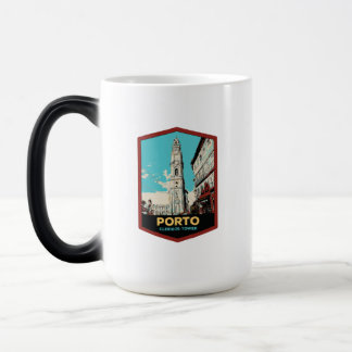 Mug Magic Portugal, ville de Porto, tour Clerigos