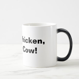 Mug Magic Poulet Brown, vache Brown !