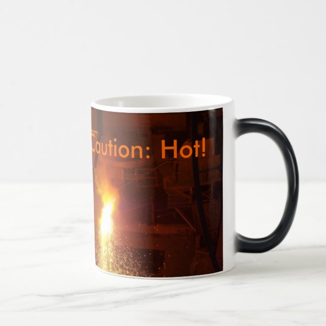 Mug Magic Précaution : Chaud ! (Droite)