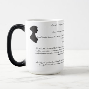 Mug Magic Premières lignes des romans de Jane Austen
