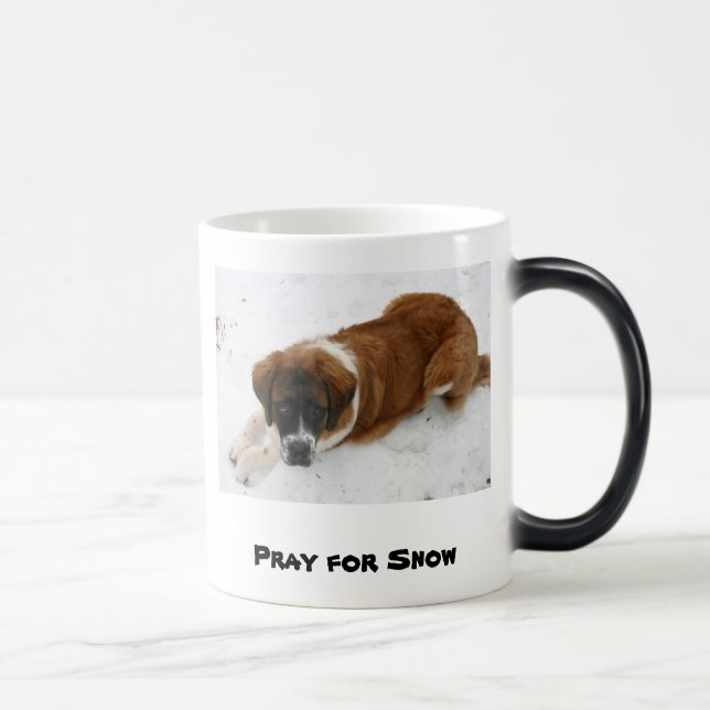 Mug Magic Priez pour la boue de neige (Droite)