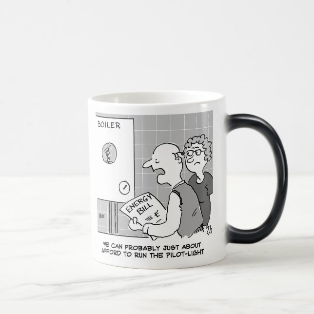Mug Magic Prix de l'essence Choc de l'énergie Bill et de la  (Droite)