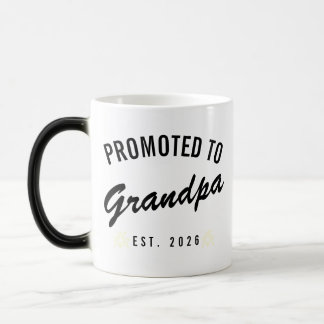 Mug Magic Promoted to Grandpa Est. 2026