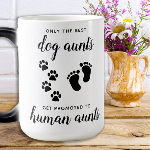 Mug Magic Promu Tante Chien À La Révélation De Grossesse Tan