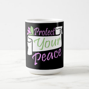 Mug Magic Protégez Votre Paix Santé Mentale Bien-être Pleine