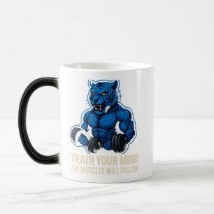 Mug Magic Puissance du Tigre Bleu muscle Entraînez Votre E