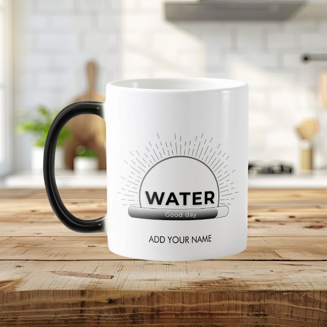 Mug Magic Radiant Sun Water Quote with Good Day Bar (Créateur téléchargé)